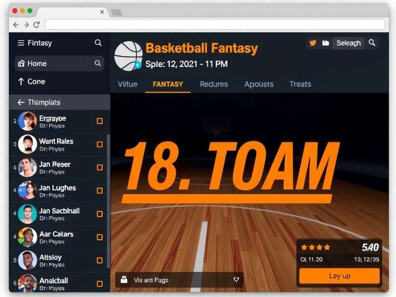 Fantasy Basketball Team Selection